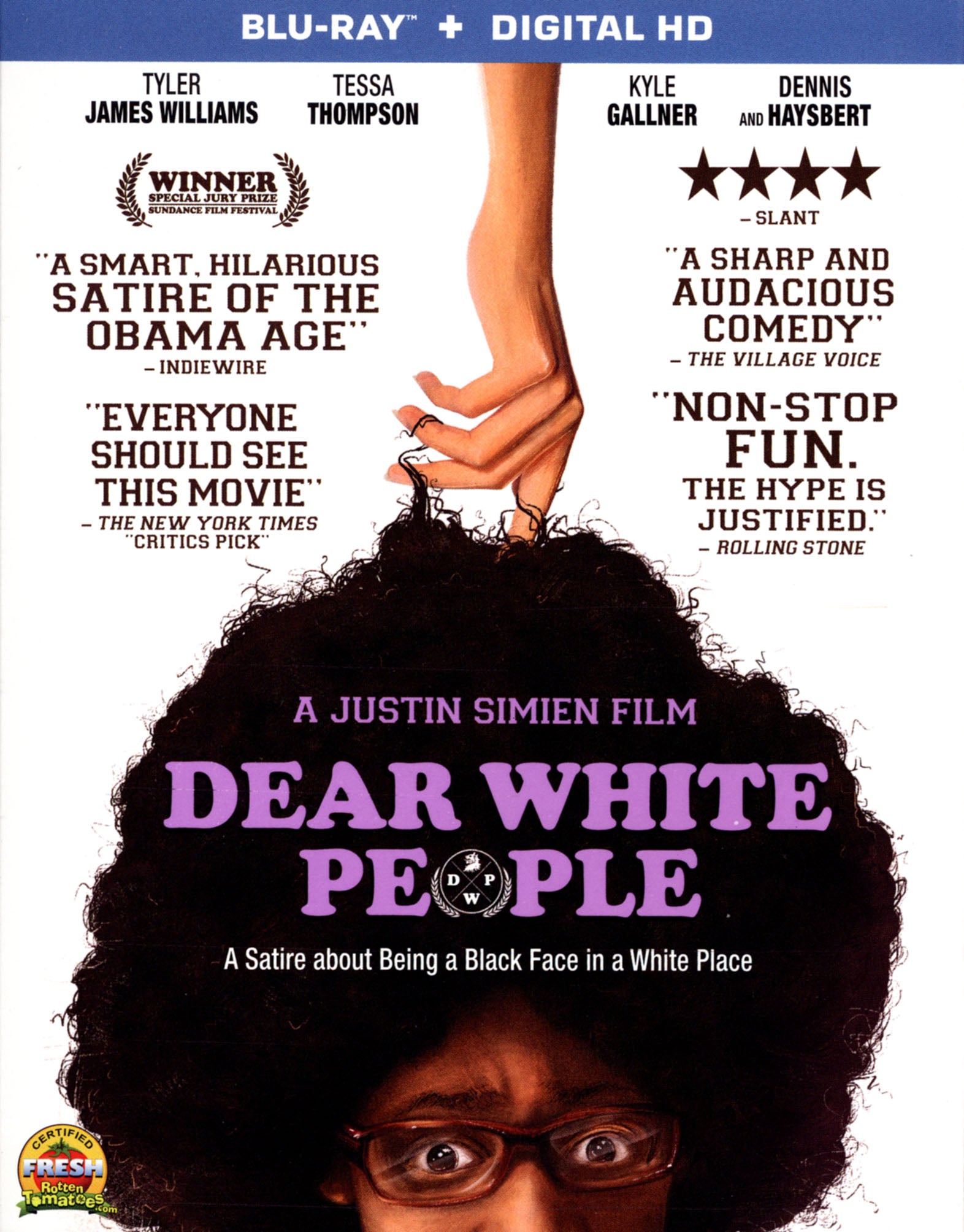 Dear White People [Blu-ray] cover art