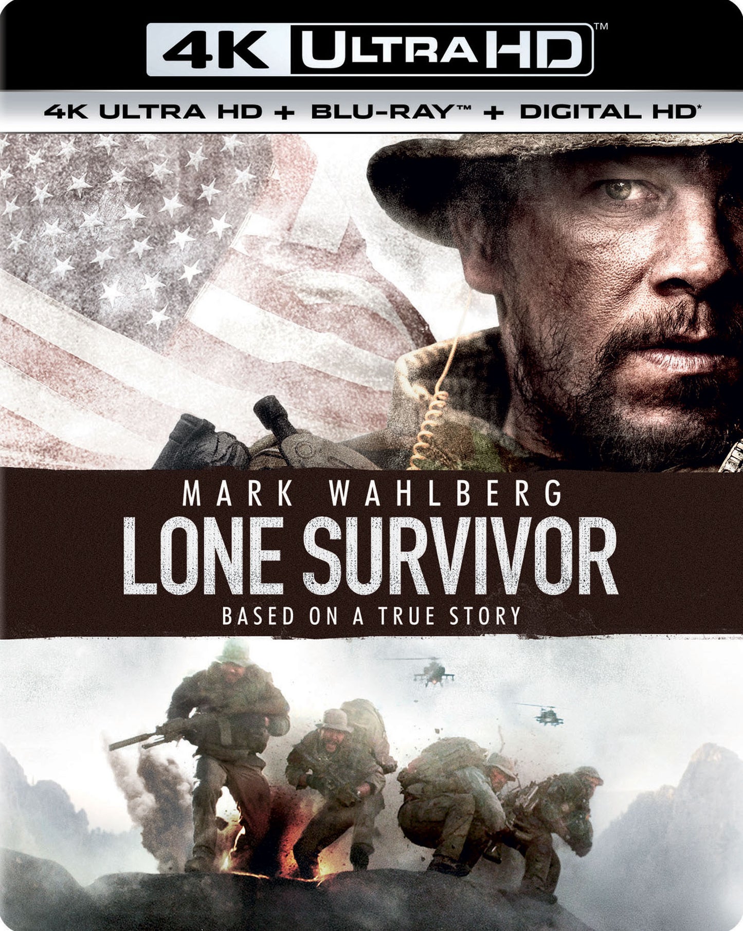 Lone Survivor [Includes Digital Copy] [4K Ultra HD Blu-ray/Blu-ray] cover art