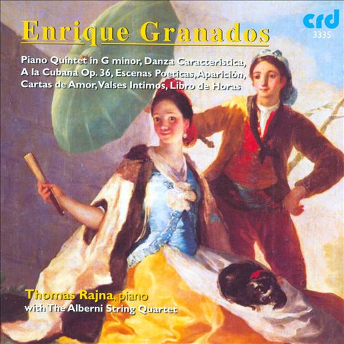 Granados: Piano Quintet; Danza Caracteristica, A la Cubana, etc. cover art
