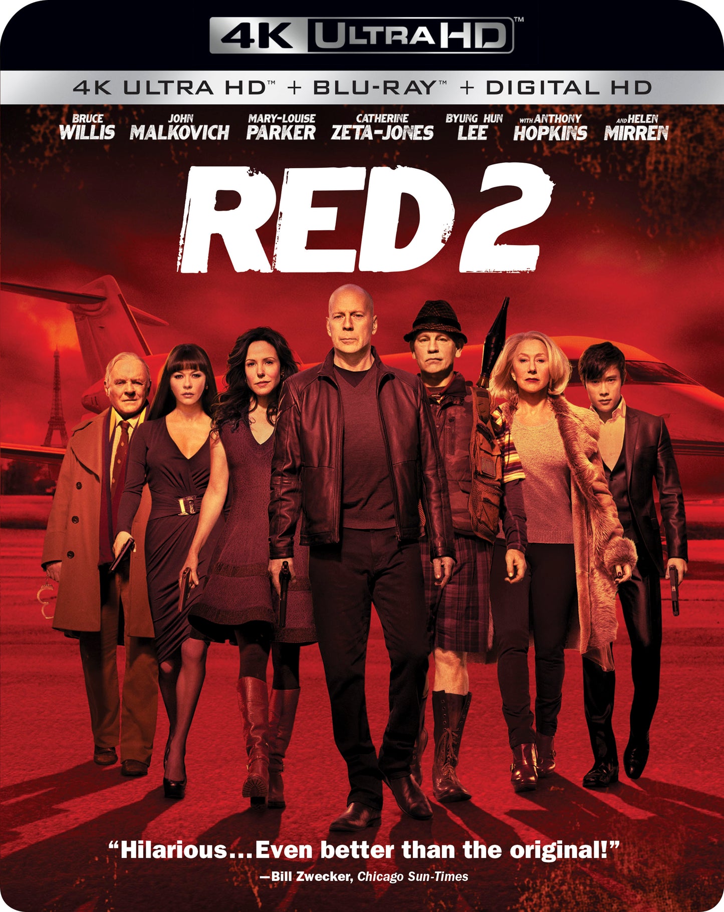 Red 2 [4K Ultra HD Blu-ray] [2 Discs] cover art