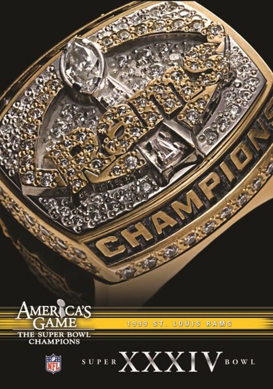 NFL: America's Game - 1999 St. Louis Rams - Super Bowl XXXIV cover art