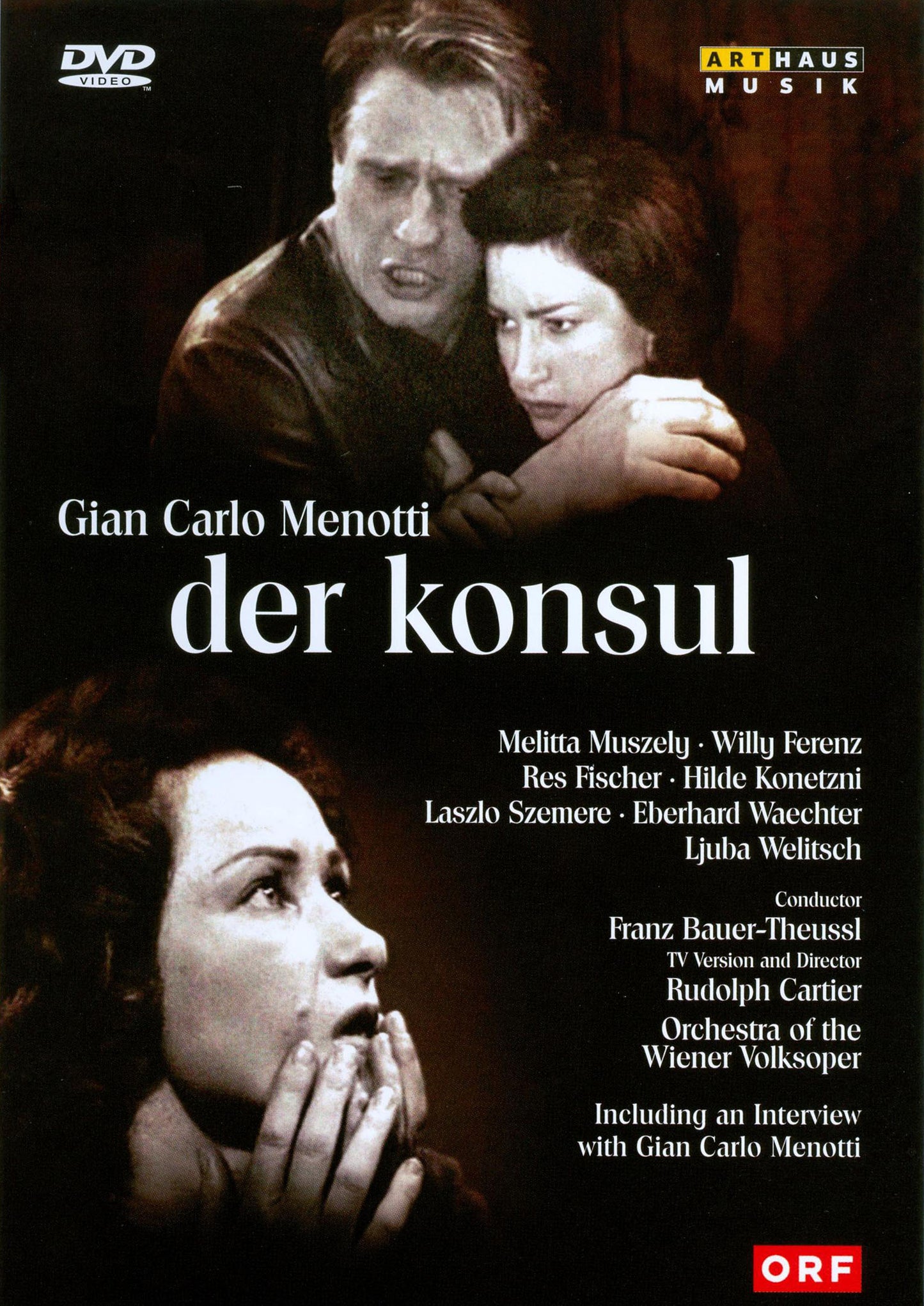 Gian Carlo Menotti - Der Konsul cover art