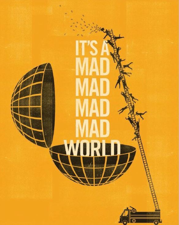 It's a Mad, Mad, Mad, Mad World [Blu-ray] cover art