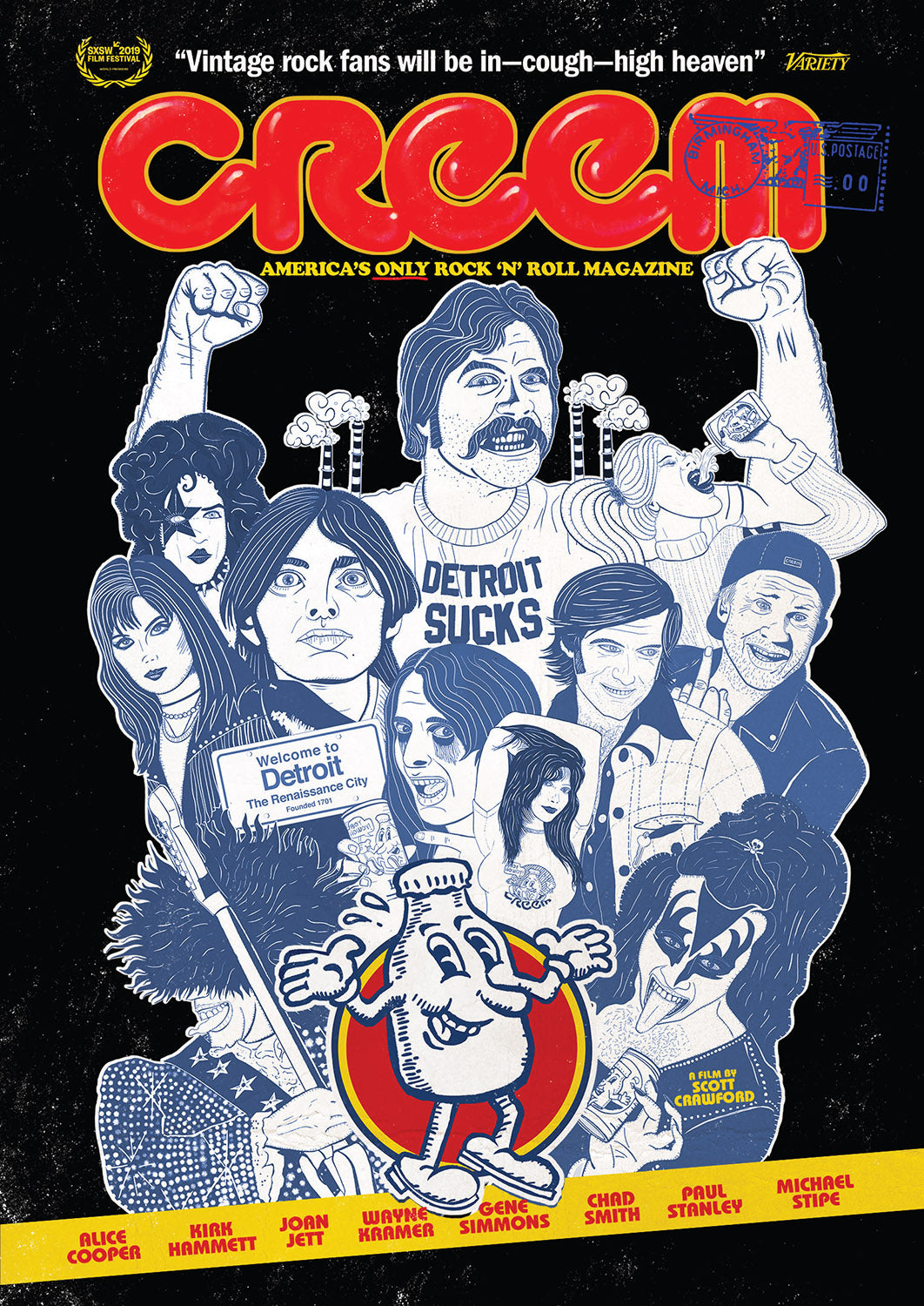 Creem: America's Only Rock 'n' Roll Magazine cover art