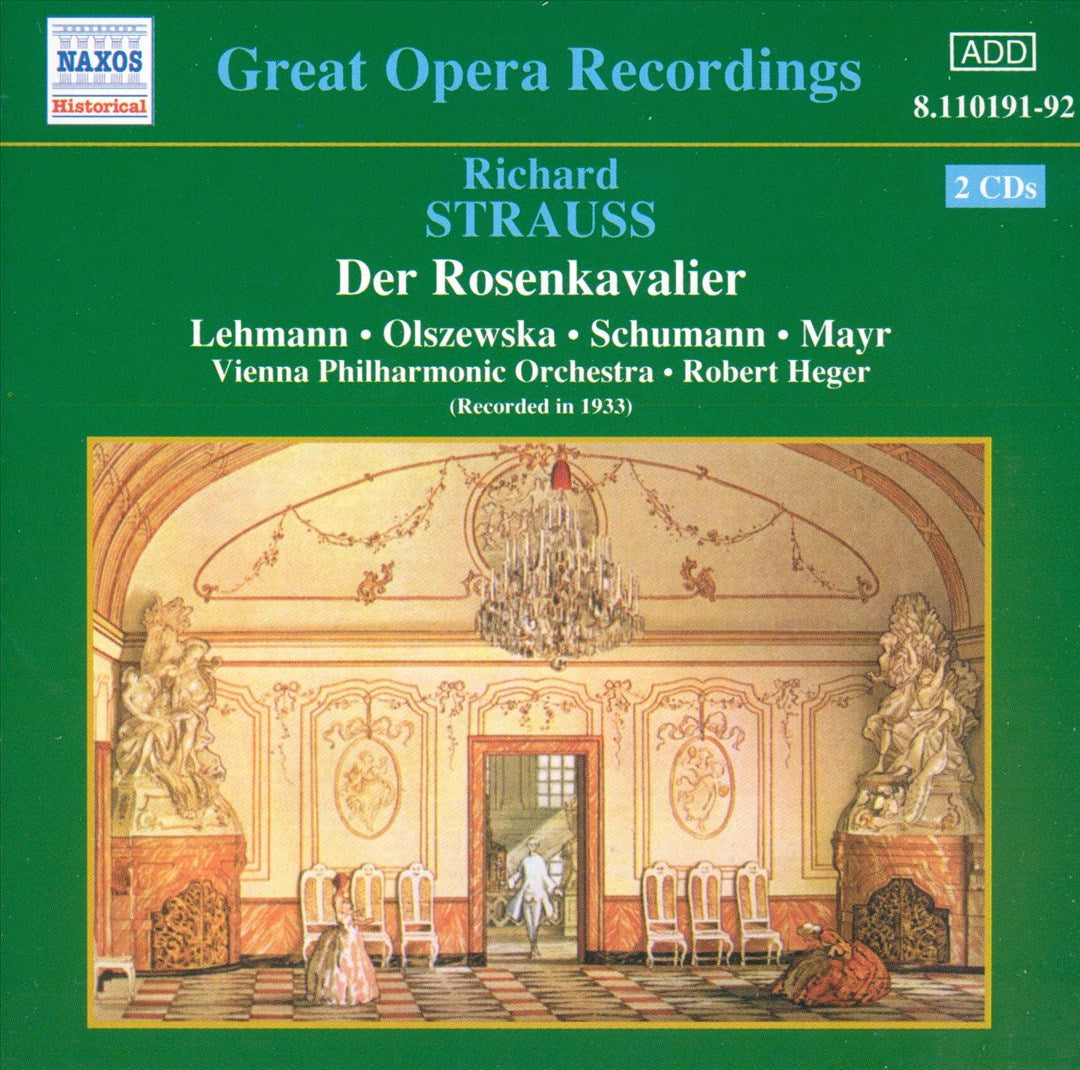 R. Strauss: Der Rosenkavalier (abridged) cover art