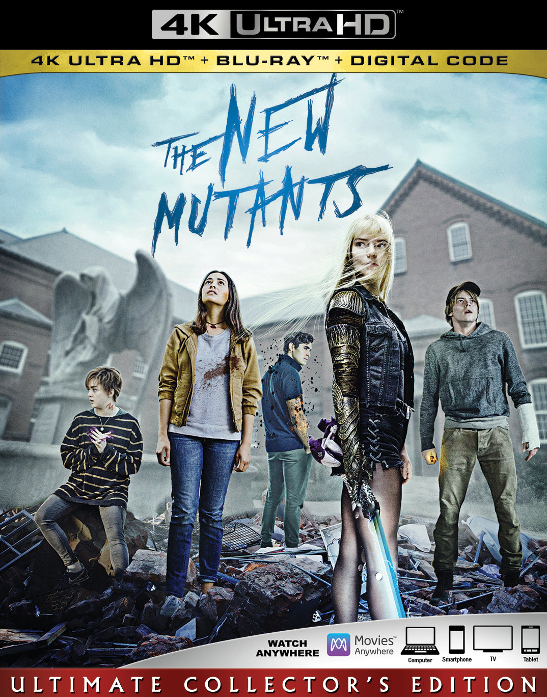 New Mutants [Includes Digital Copy] [4K Ultra HD Blu-ray/Blu-ray] cover art