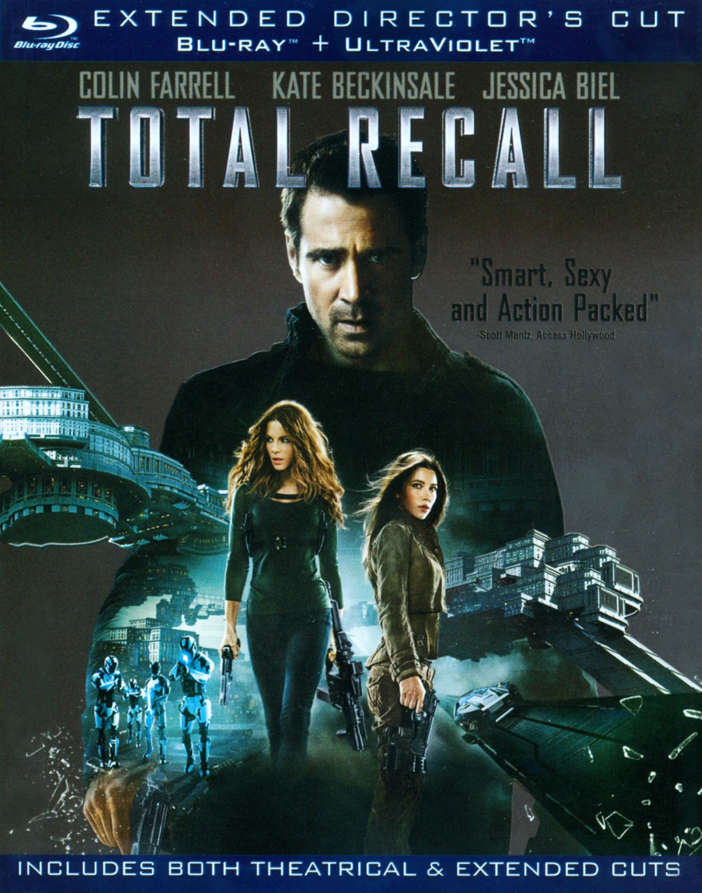 Total Recall [2 Discs] [Includes Digital Copy] [Blu-ray] cover art
