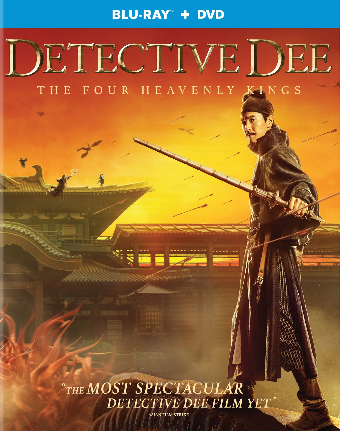 Detective Dee: The Four Heavenly Kings [Blu-ray] cover art