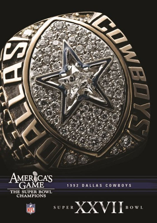 NFL: America's Game - 1992 Dallas Cowboys - Super Bowl XXVII cover art