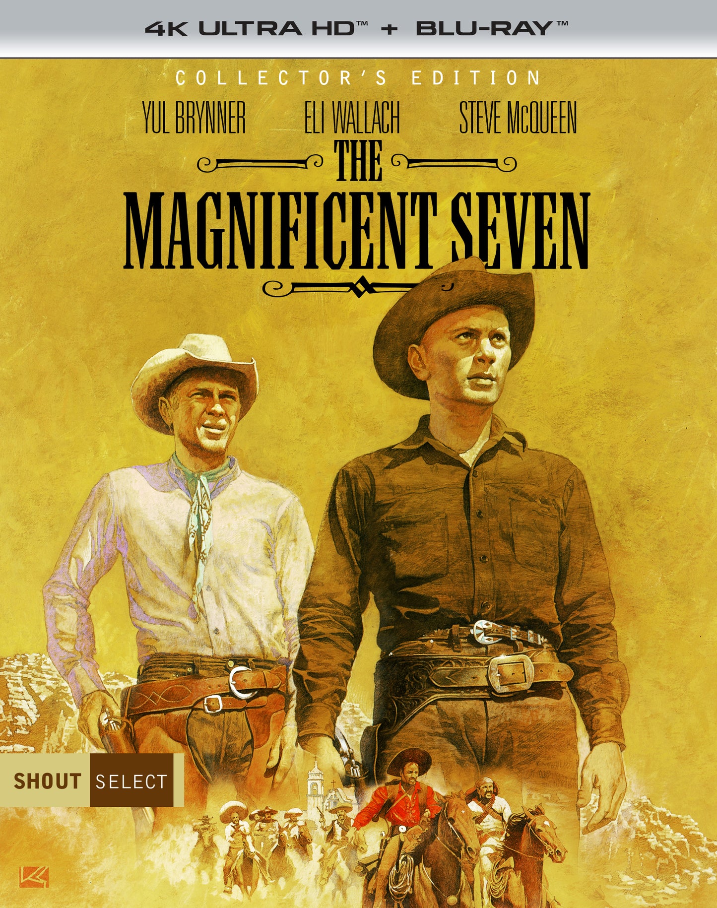 Magnificent Seven [4K Ultra HD Blu-ray/Blu-ray] cover art