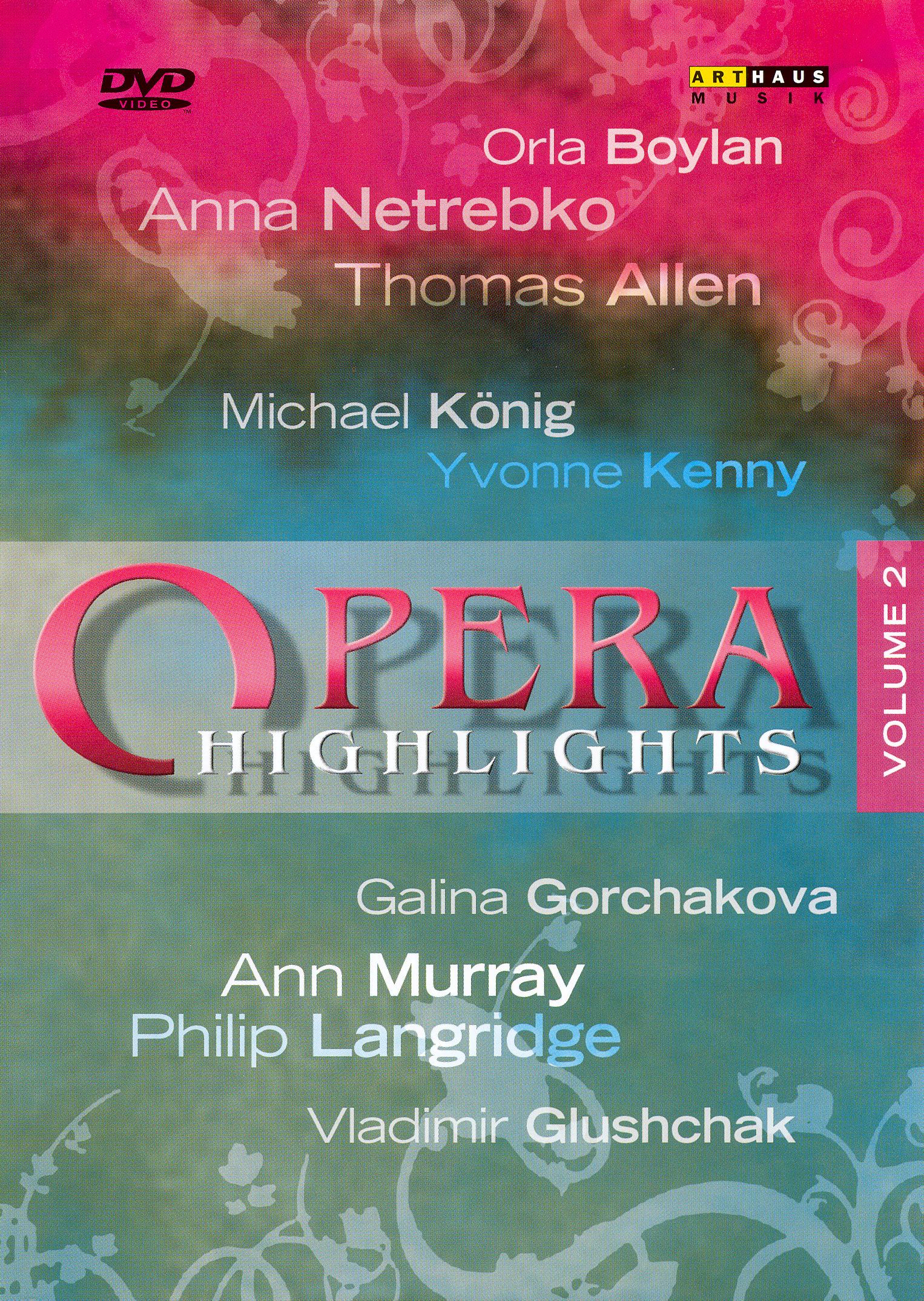 Opera Highlights, Vol. 2 [DVD Video] cover art