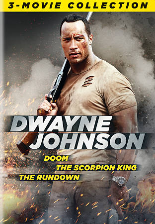 Dwayne Johnson 3-Movie Collection - Doom/The Scorpion King/The Rundown cover art
