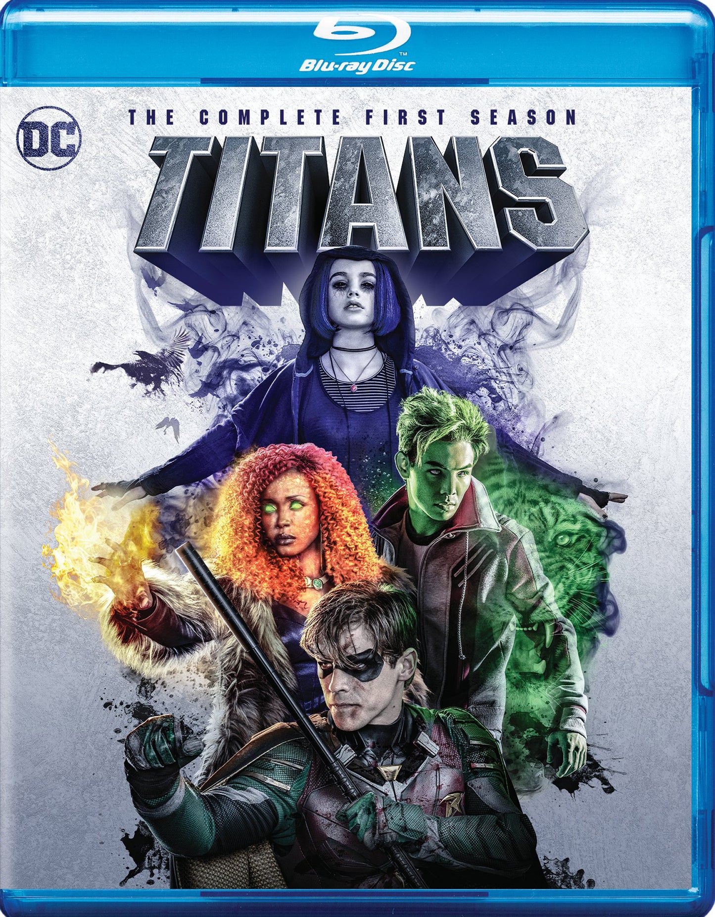 Titans: The Complete First Season [Blu-ray] cover art