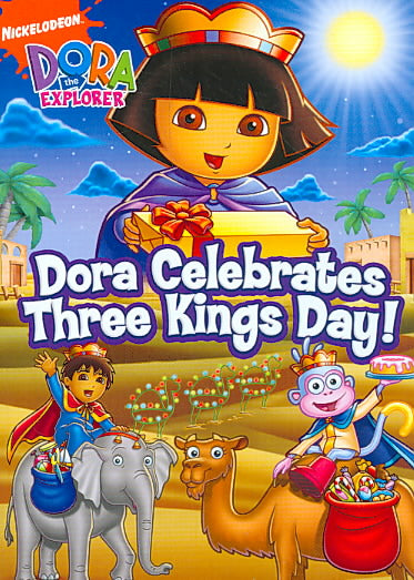 Dora the Explorer - Dora Celebrates Three Kings Day cover art