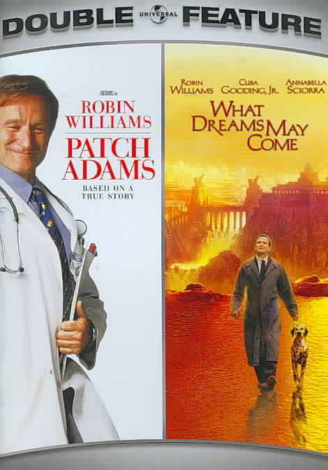 PATCH ADAMS / WHAT DREAMS MAY COME DOUBLE FEATURE cover art