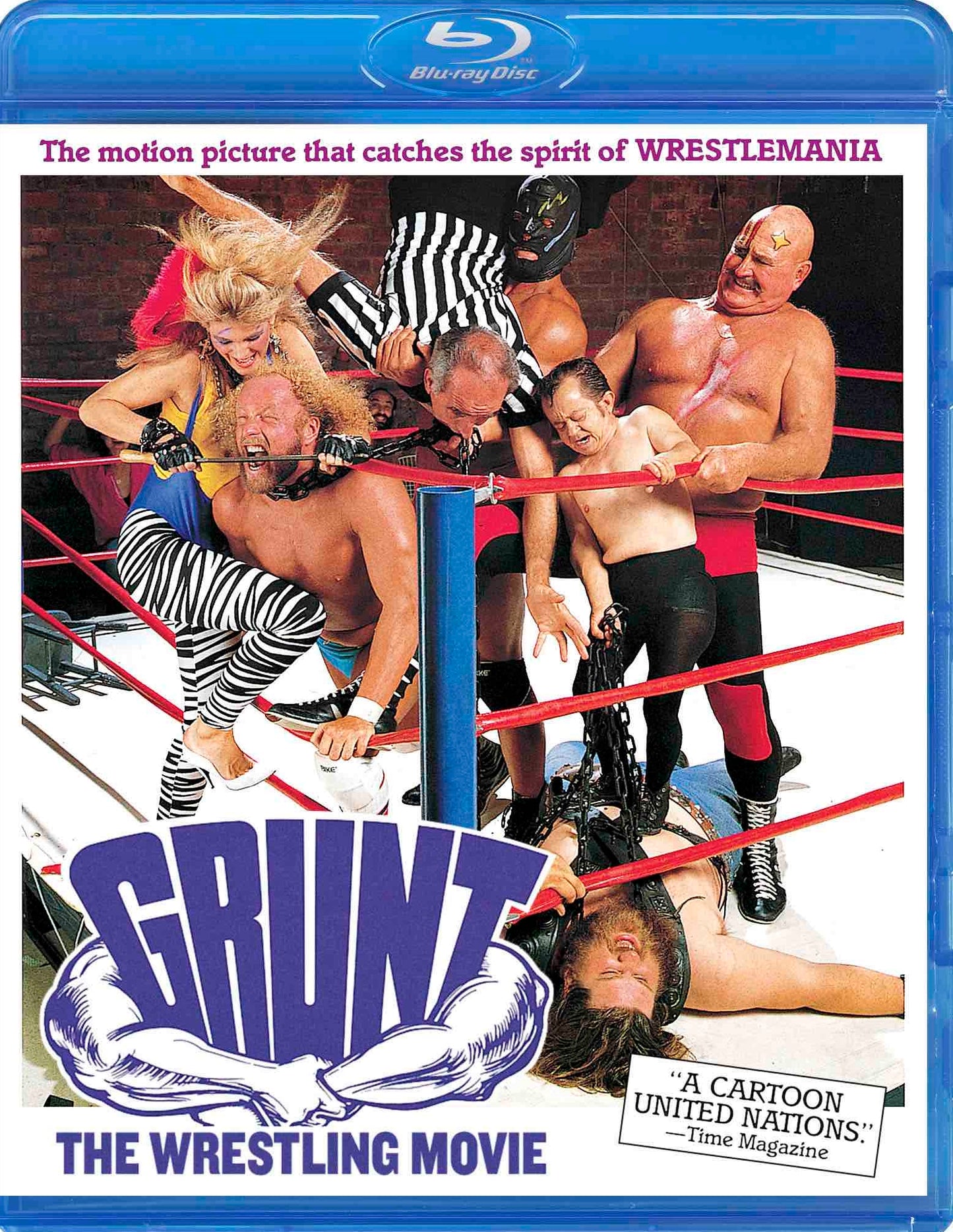 Grunt! the Wrestling Movie [Blu-ray] cover art