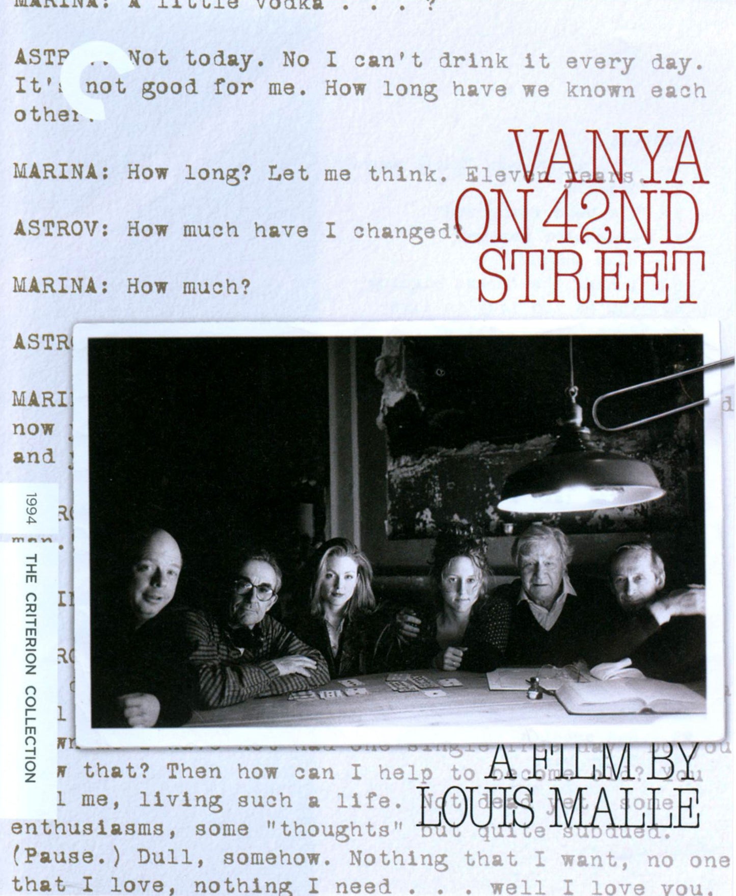 Vanya on 42nd Street [Criterion Collection] [Blu-ray] cover art