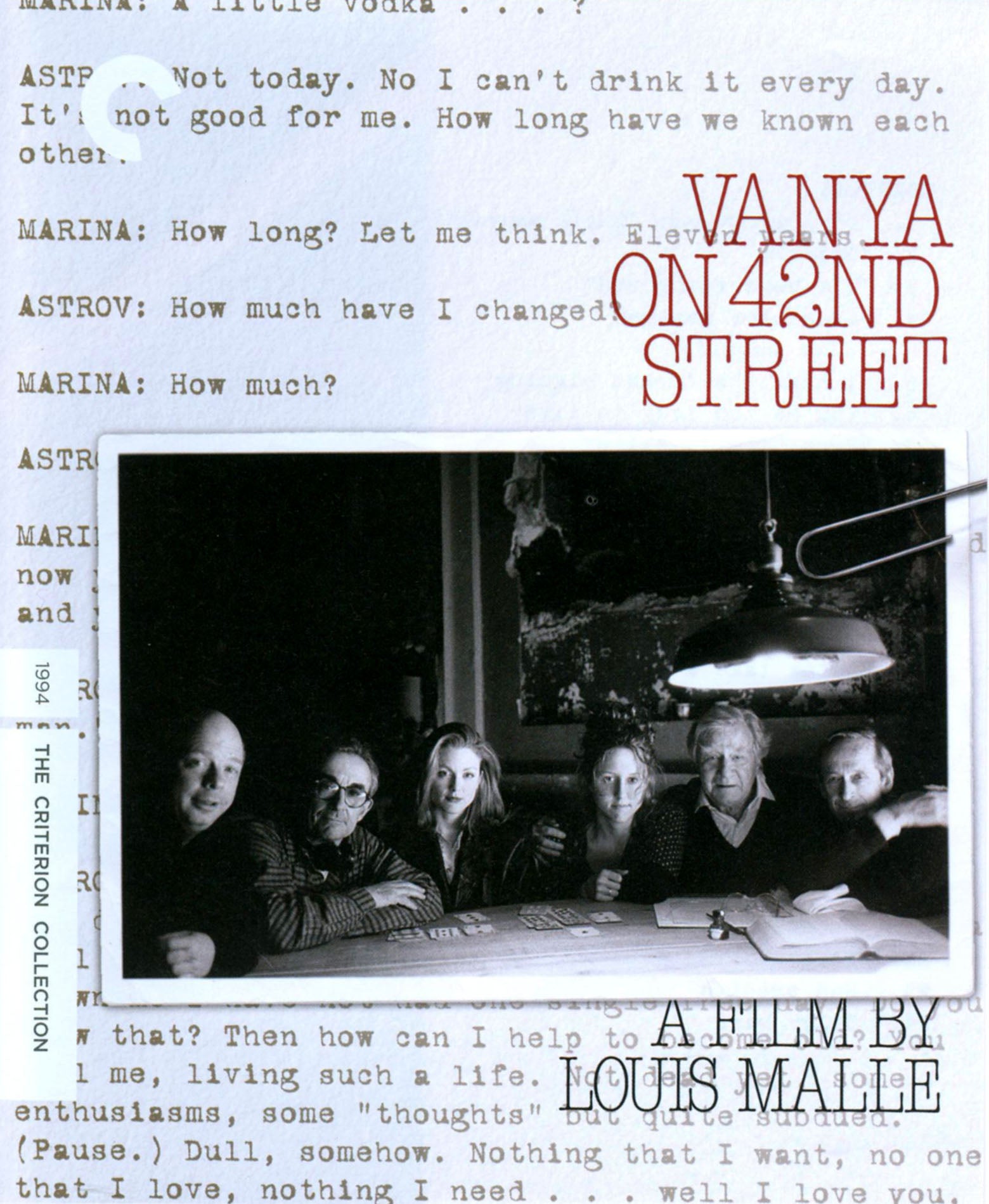 Vanya on 42nd Street [Criterion Collection] [Blu-ray] cover art