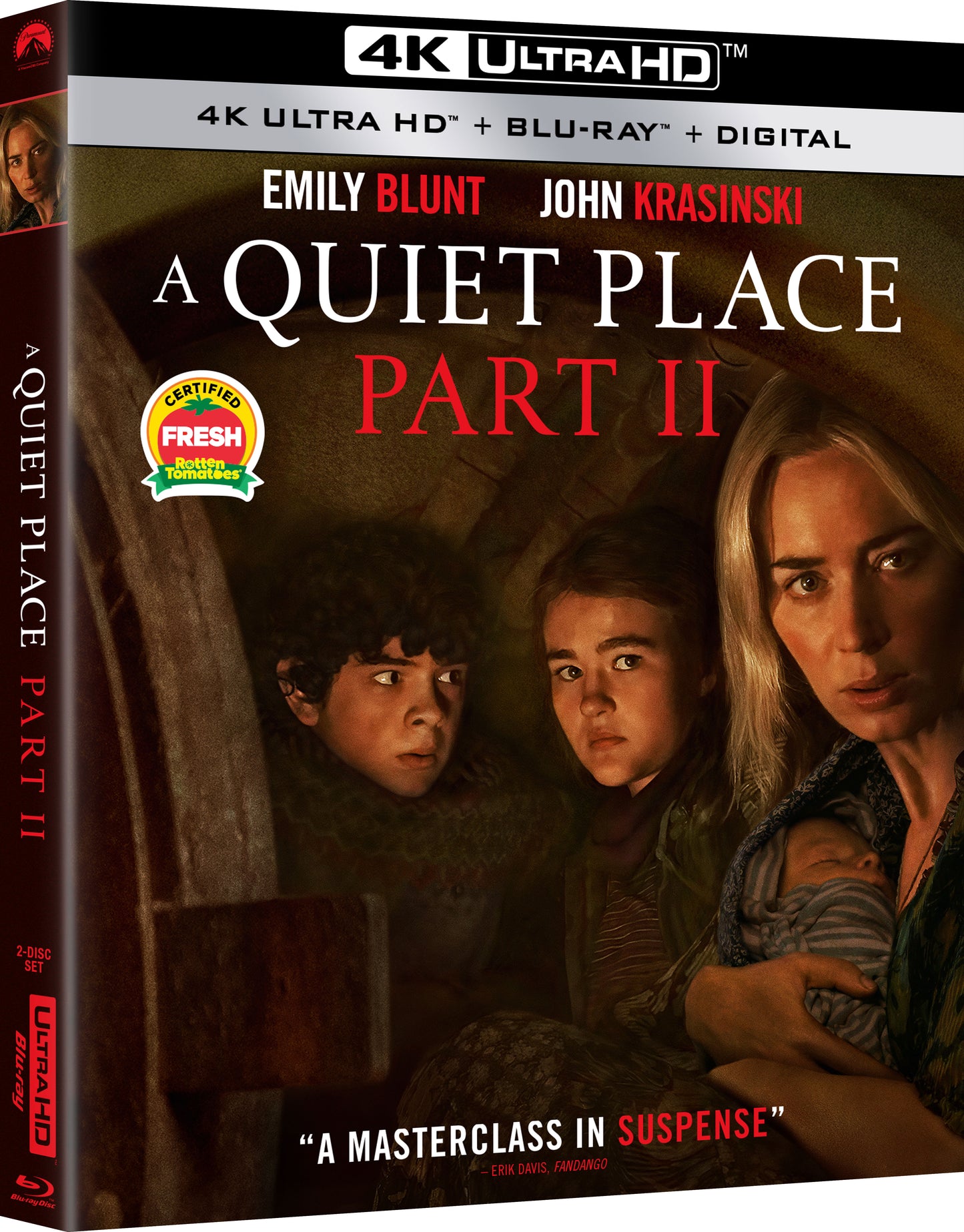 Quiet Place: Part II [Includes Digital Copy] [4K Ultra HD Blu-ray/Blu-ray] cover art