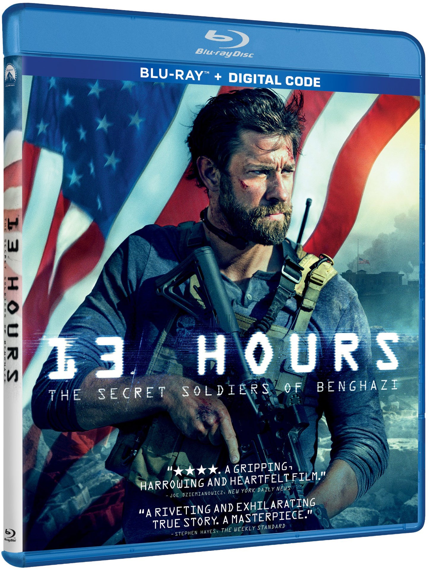 13 Hours: The Secret Soldiers of Benghazi [Includes Digital Copy] [Blu-ray] cover art