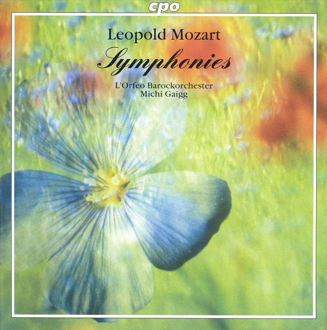 Leopold Mozart: Symphonies cover art