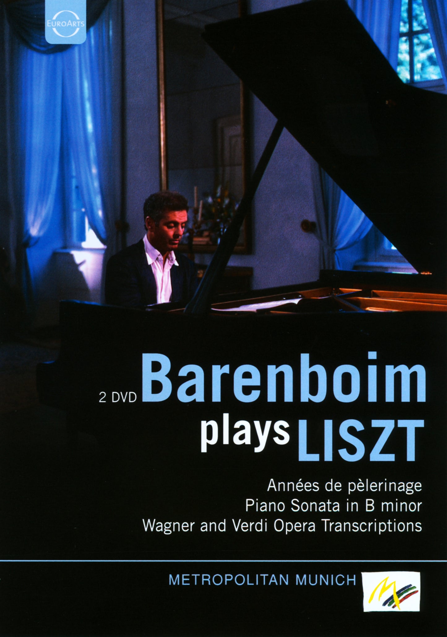 Daniel Barenboim Plays Liszt [Video] cover art
