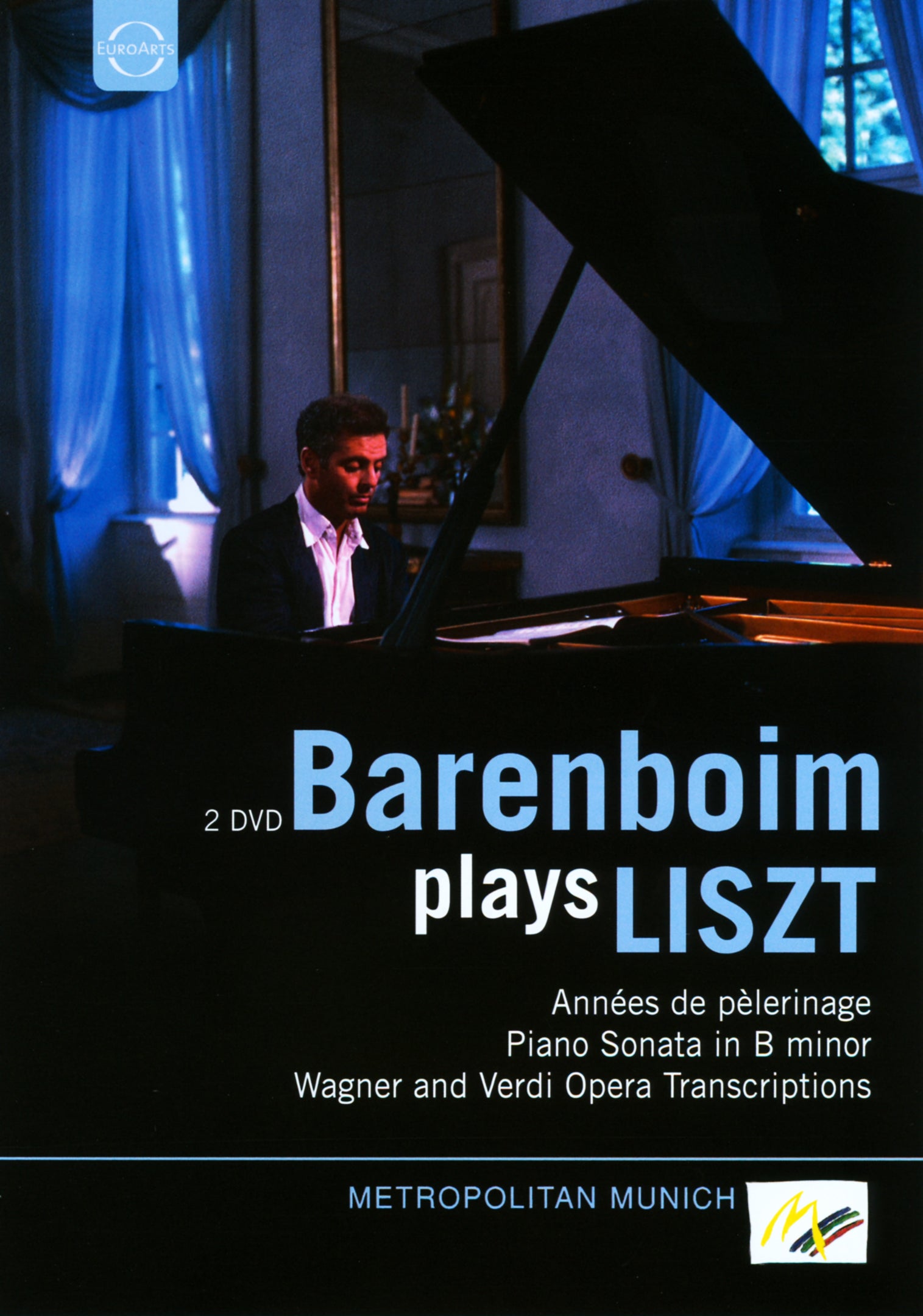 Daniel Barenboim Plays Liszt [Video] cover art