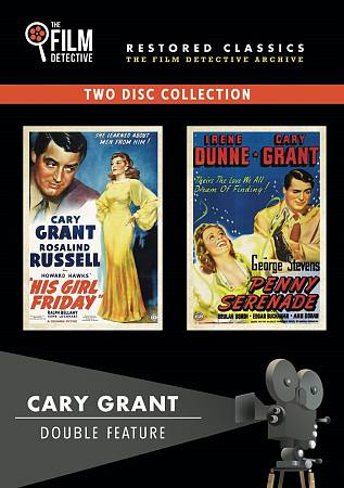 Cary Grant Double Feature: His Girl Friday/ Penny Serenade cover art