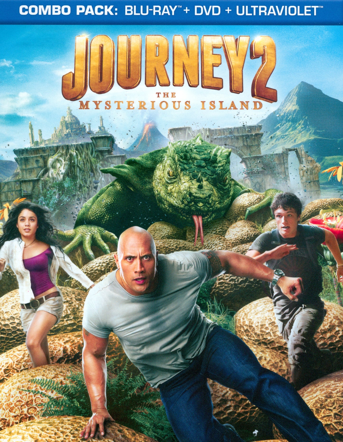 Journey 2: The Mysterious Island [Blu-ray] cover art