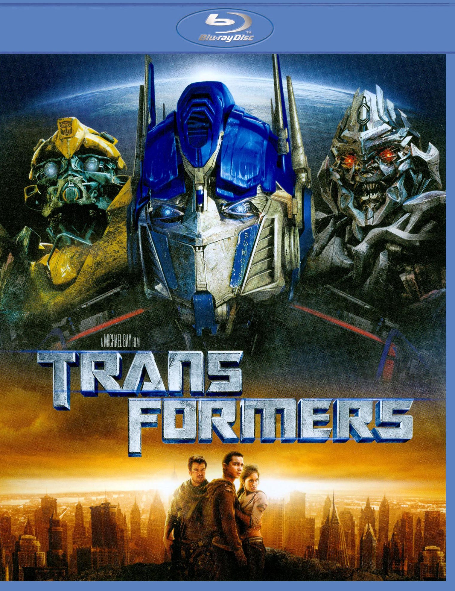 Transformers [Blu-ray] cover art