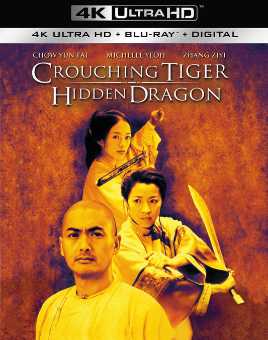 Crouching Tiger, Hidden Dragon [4K Ultra HD Blu-ray/Blu-ray] [Includes Digital Copy] cover art