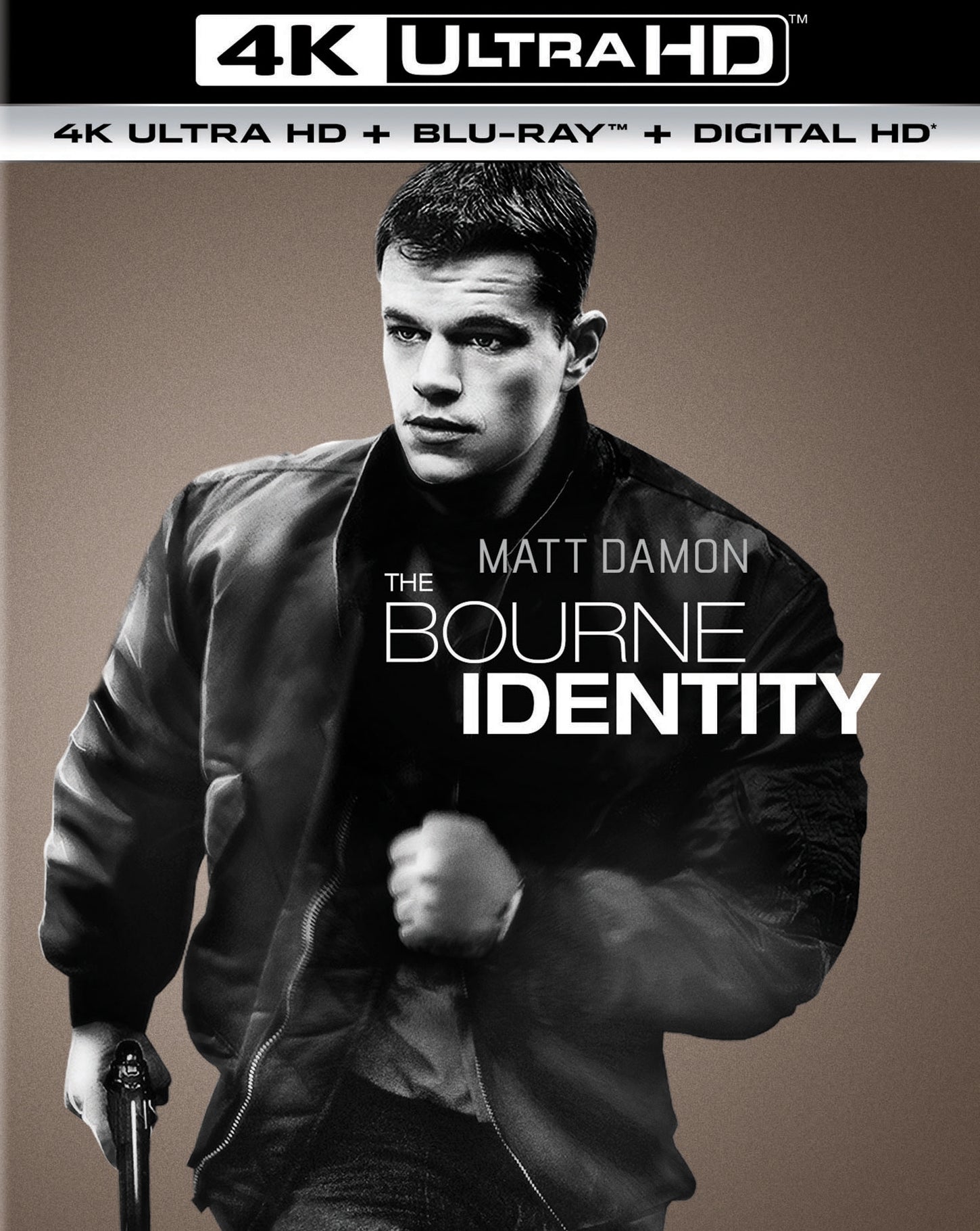 Bourne Identity [4K Ultra HD Blu-ray/Blu-ray] [Includes Digital Copy] cover art