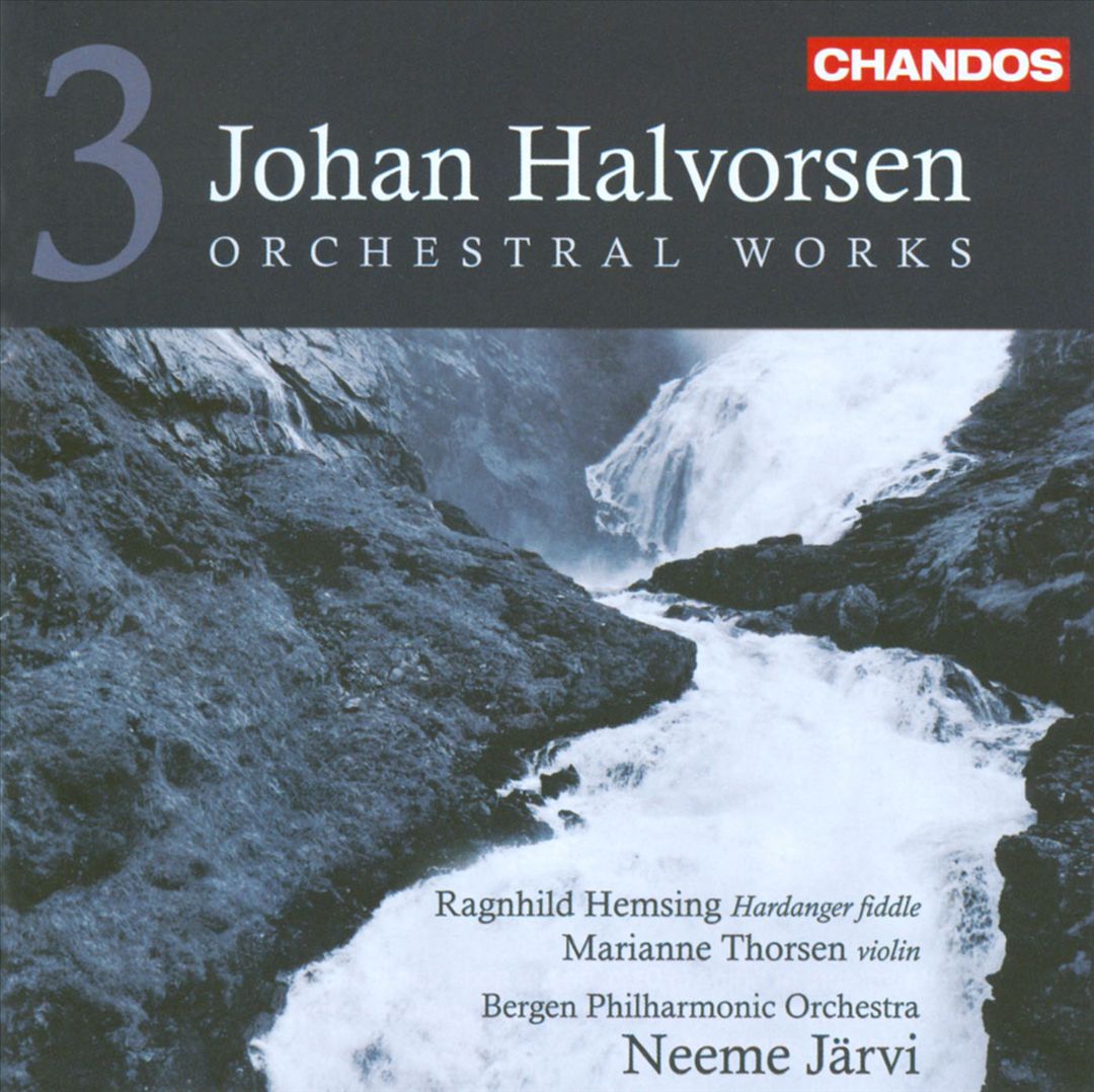 Johan Halvorsen: Orchestral Works, Vol. 3 cover art