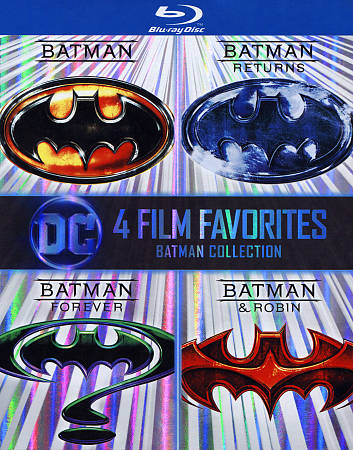 Batman Collection: 4 Film Favorites cover art