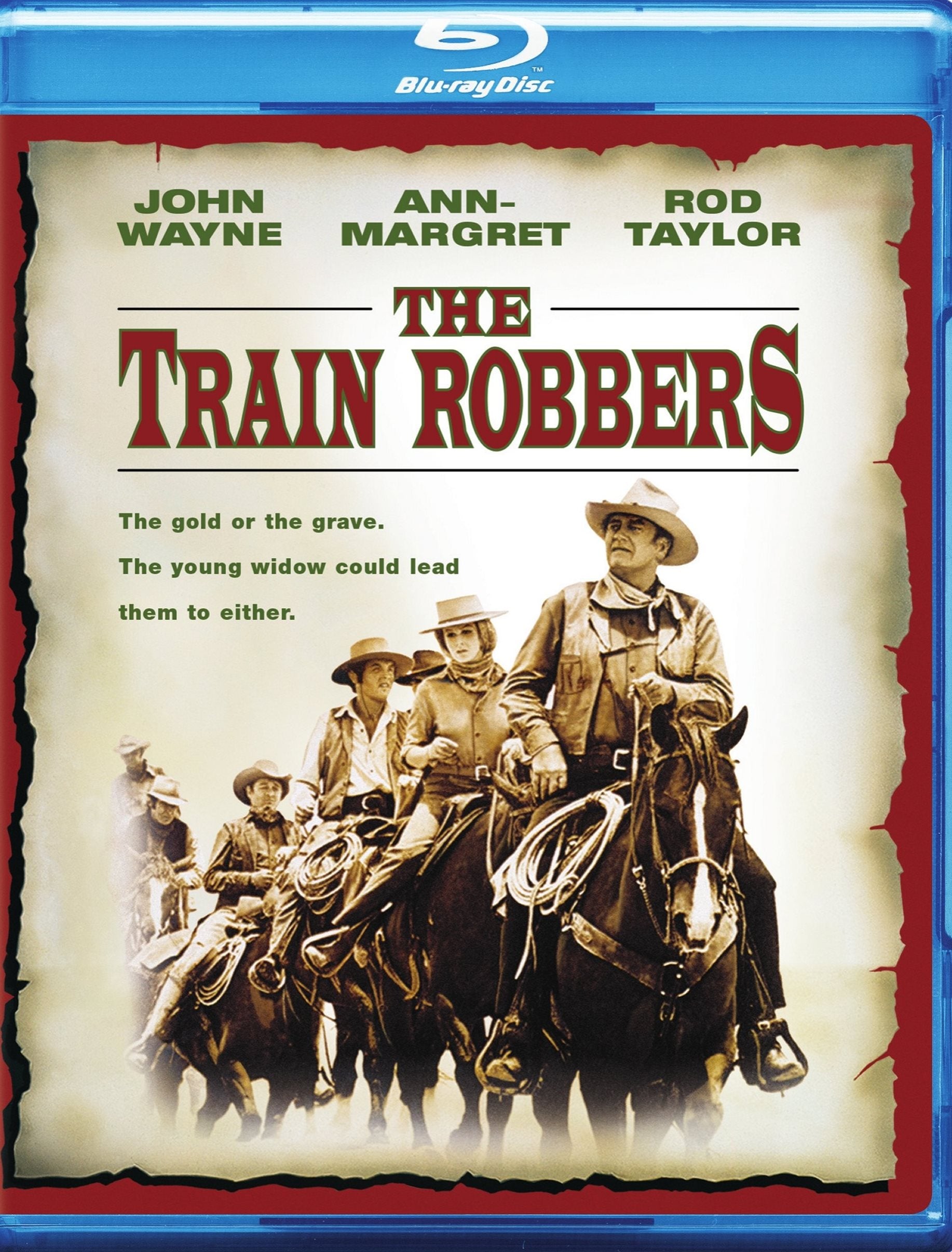 Train Robbers [Blu-ray] cover art