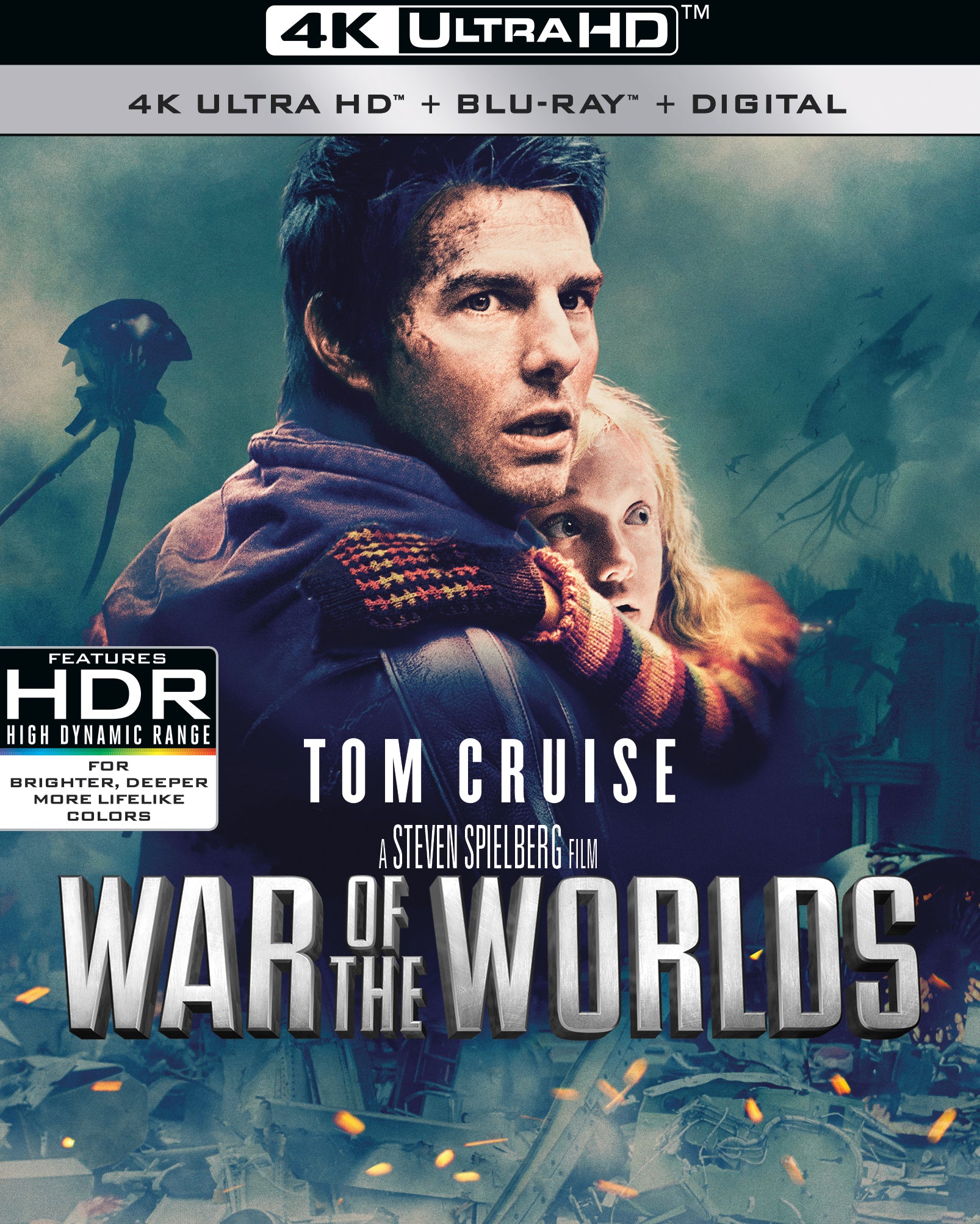 War of the Worlds [Includes Digital Copy] [4K Ultra HD Blu-ray/Blu-ray] cover art