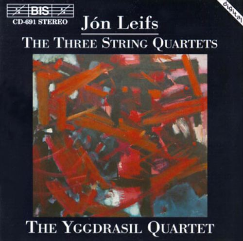Jon Leifs: The Three String Quartets cover art