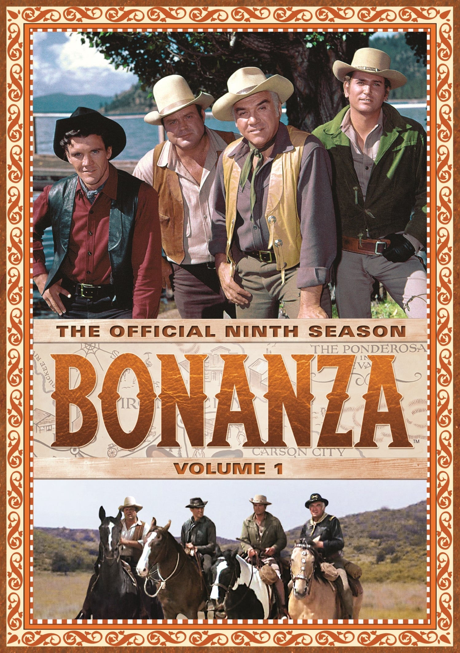 Bonanza: The Official Ninth Season - Vol. 1 cover art