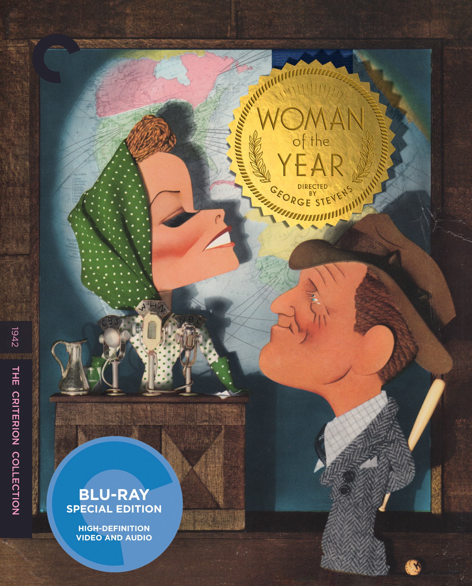 Woman of the Year [Criterion Collection] [Blu-ray] cover art
