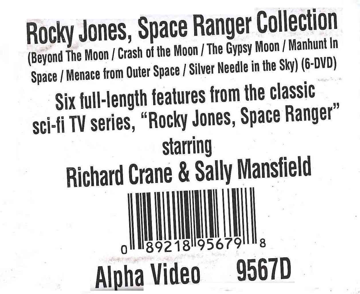 Rocky Jones, Space Ranger Collection [6 Discs] cover art