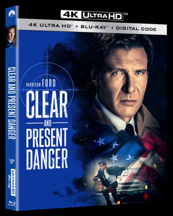 Clear and Present Danger [Includes Digital Copy] [4K Ultra HD Blu-ray/Blu-ray] cover art