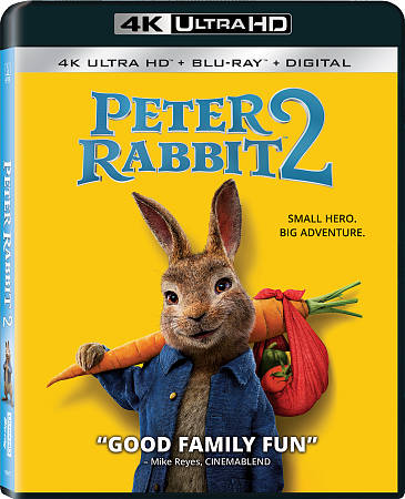 Peter Rabbit 2 [Includes Digital Copy] [4K Ultra HD Blu-ray/Blu-ray] cover art