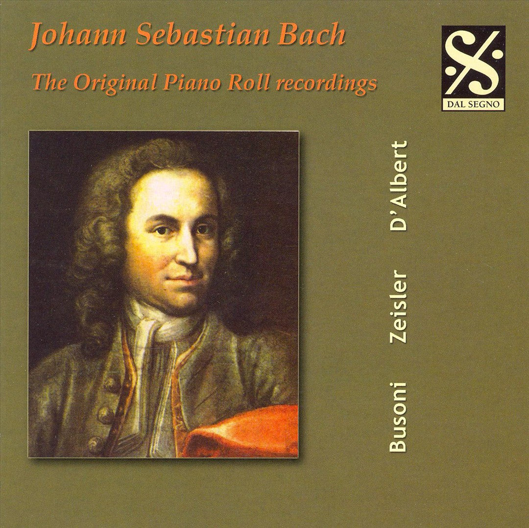 Bach: The Original Piano Roll Recordings cover art