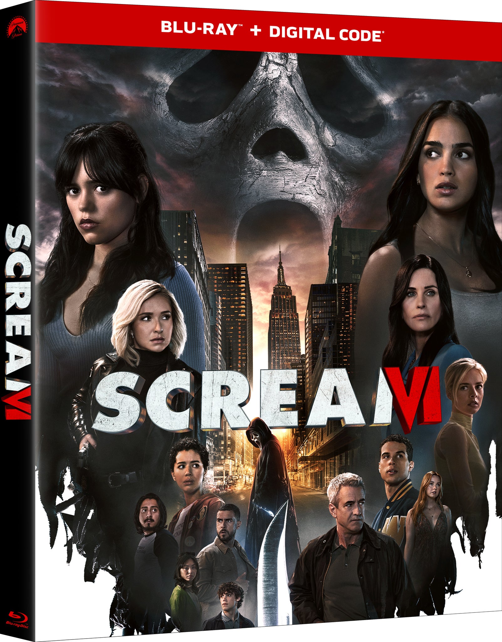 Scream VI [Includes Digital Copy] [Blu-ray] cover art