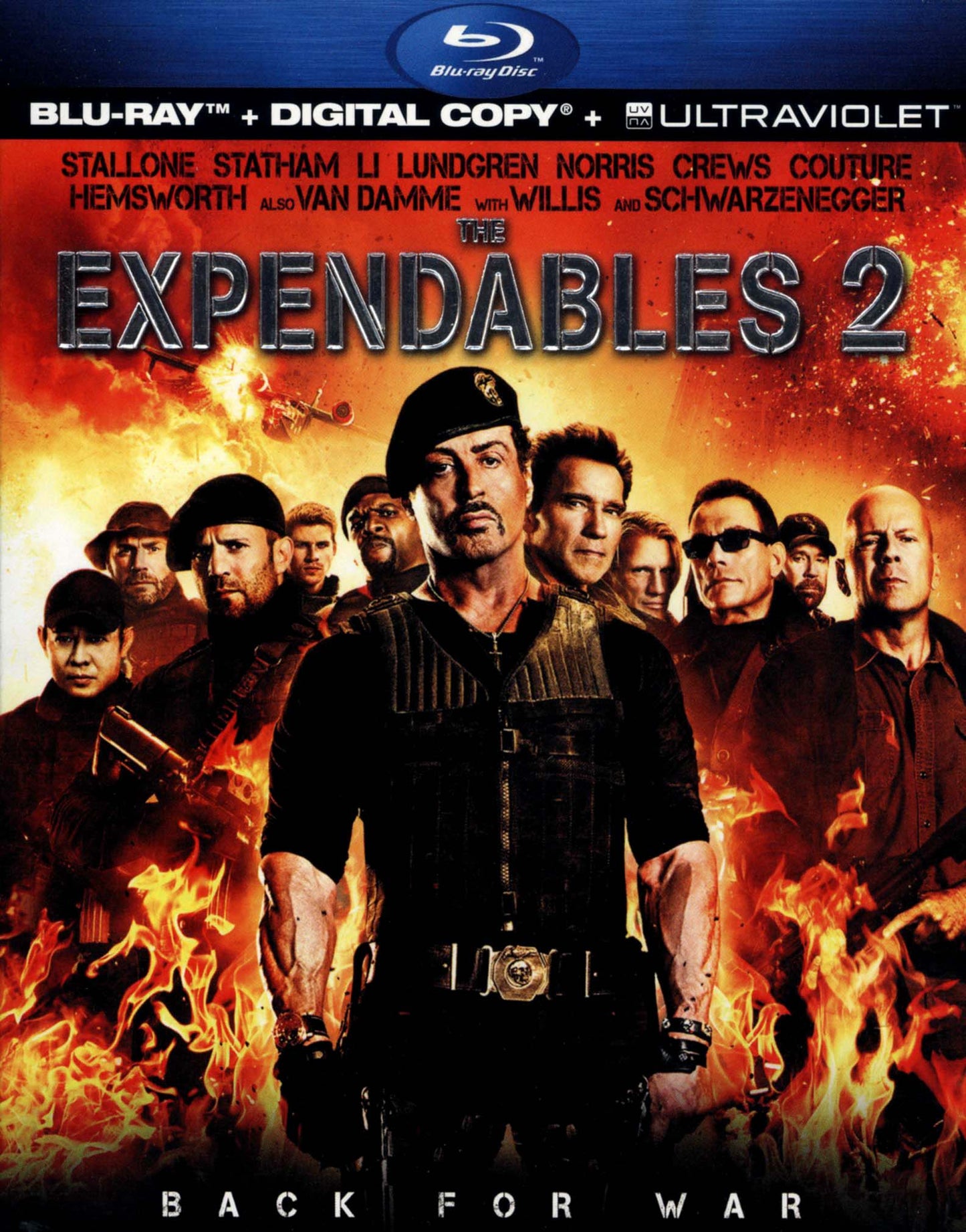 Expendables 2 [Blu-ray] [Includes Digital Copy] cover art