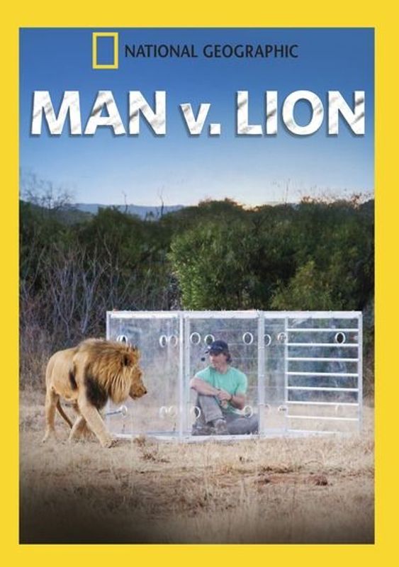 National Geographic: Man v. Lion cover art
