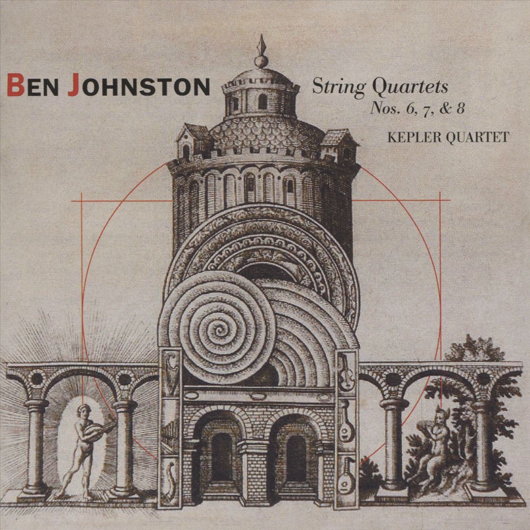 Ben Johnston: String Quartets Nos. 6, 7 & 8; Quietness cover art