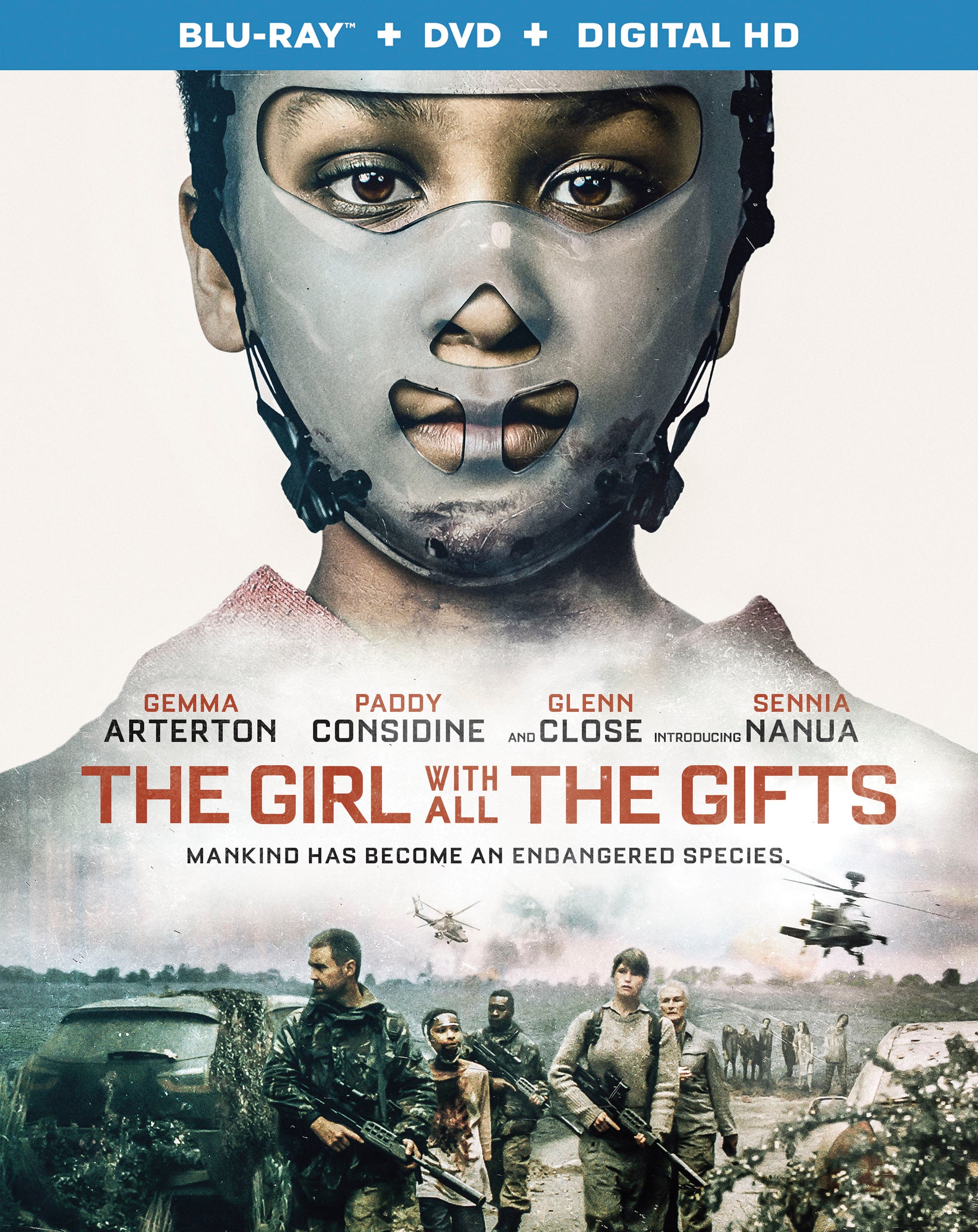 Girl with All the Gifts [Includes Digital Copy] [Blu-ray/DVD] [2 Discs] cover art