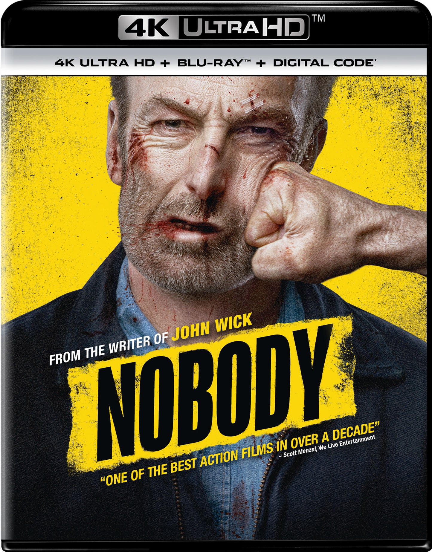 Nobody [Includes Digital Copy] [4K Ultra HD Blu-ray/Blu-ray] cover art