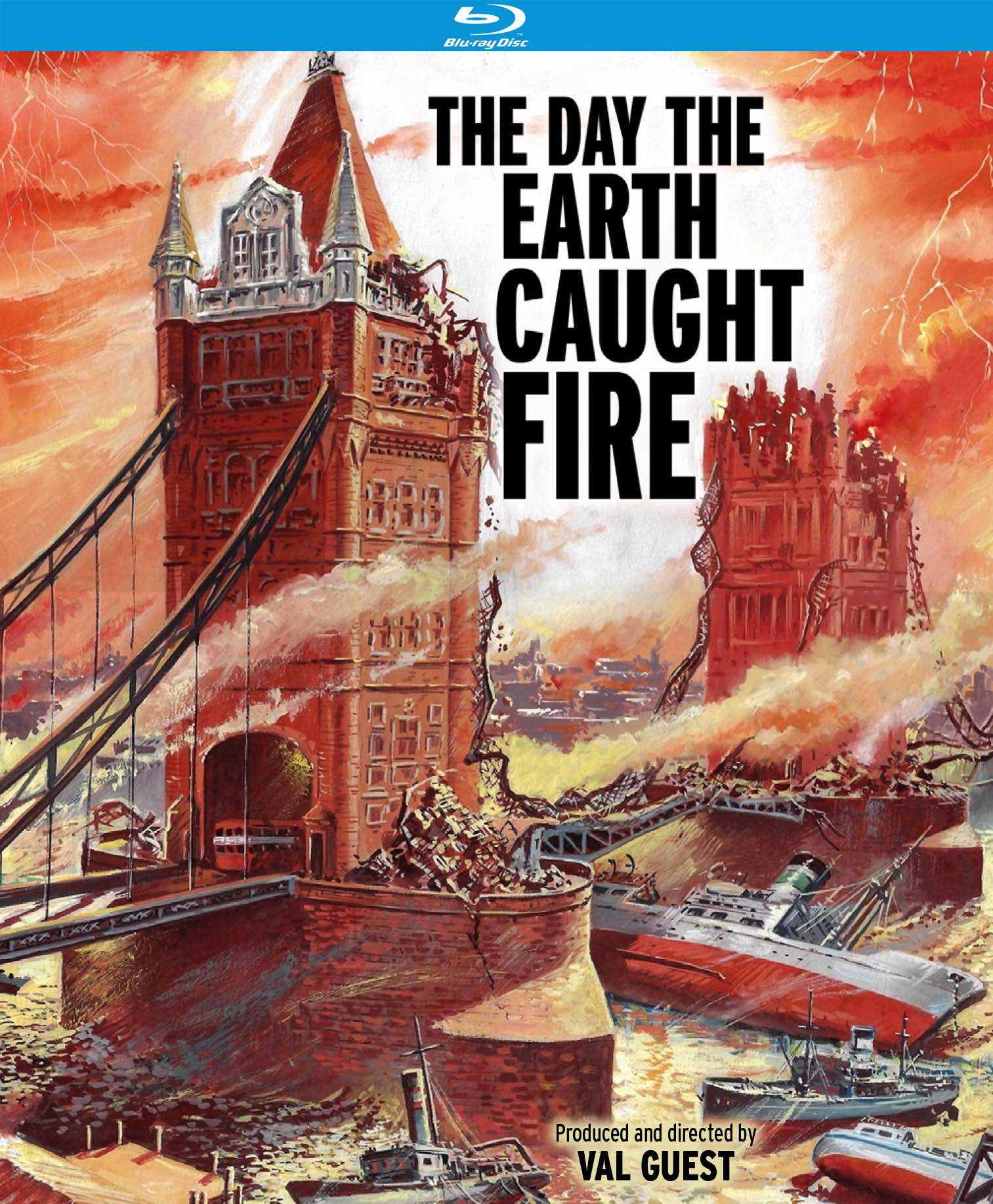 Day the Earth Caught Fire [Blu-ray] cover art